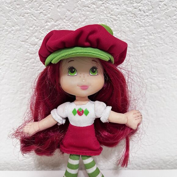 Strawberry Shortcake Berry Best Small Soft Body Rag Doll 6” 2008 Hasbro - Picture 2 of 12